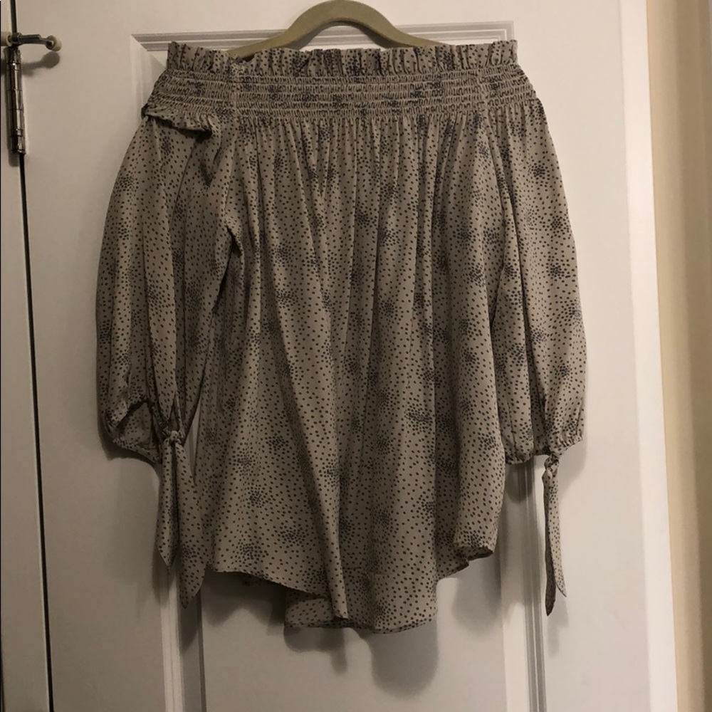 Never worn Acrobat off the shoulder top